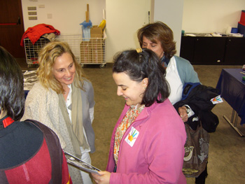 Nos saludó en el taller la Coordinadora de proyectos de la Fundación, María Martín.